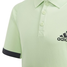 adidas Tennis-Polo New York #19 lime Jungen